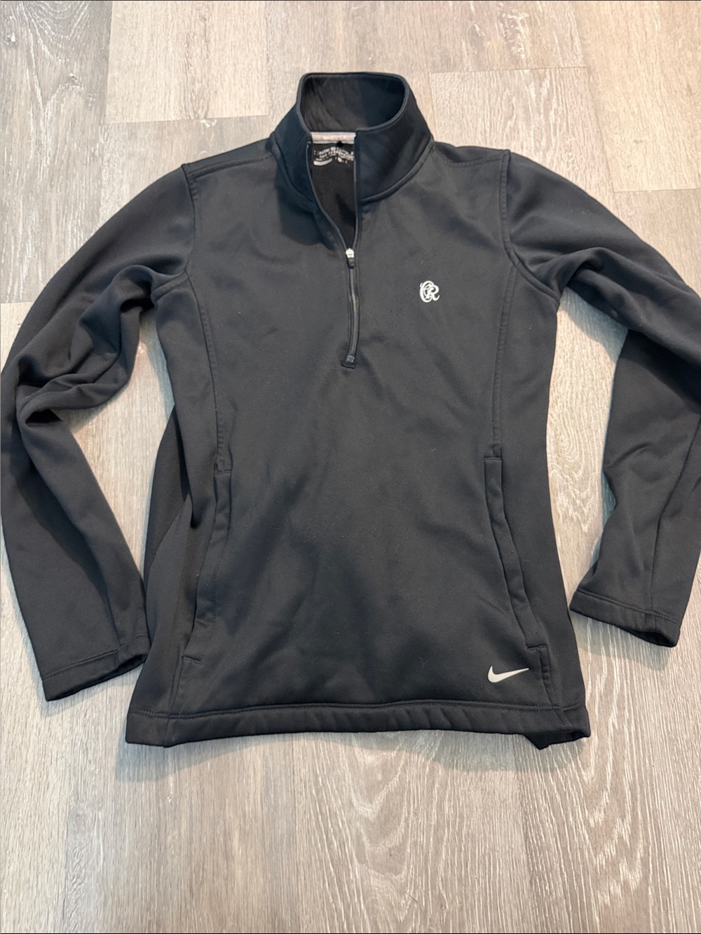Nike Black Half-Zip golf Performance Pullover women’s small